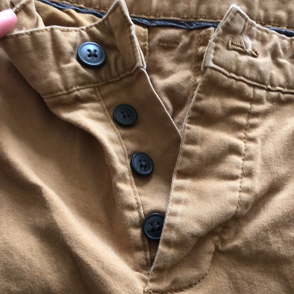 Mens Button Up Fly Khakis size 33w/34L Cotton - Picture 2 of 6